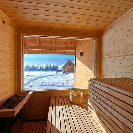 Osada Orlica Klimatyczne Domki Z Widokiem Na Gory I Termalnym Spa Sauna Jacuzzi 4 Km Od Zieleniec Ski Arena Lasowka Exterior photo